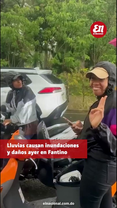 Lluvias torrenciales causan inundaciones y daños en Fantino, Sánchez Ramírez