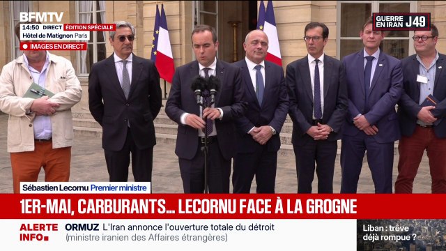 1er-Mai: Les boulangers et fleuristes pourront travailler sur la base du volontariat , annonce Sébastien Lecornu