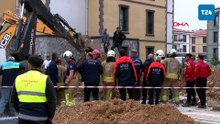 Manisa'da kanalizasyon çalışmasında göçük: Bir işçi hayatını kaybetti!