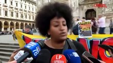 Milano, piazze contro la remigrazione: "Io nata in Italia e figlia di migranti, dove mi vogliono mandare?"