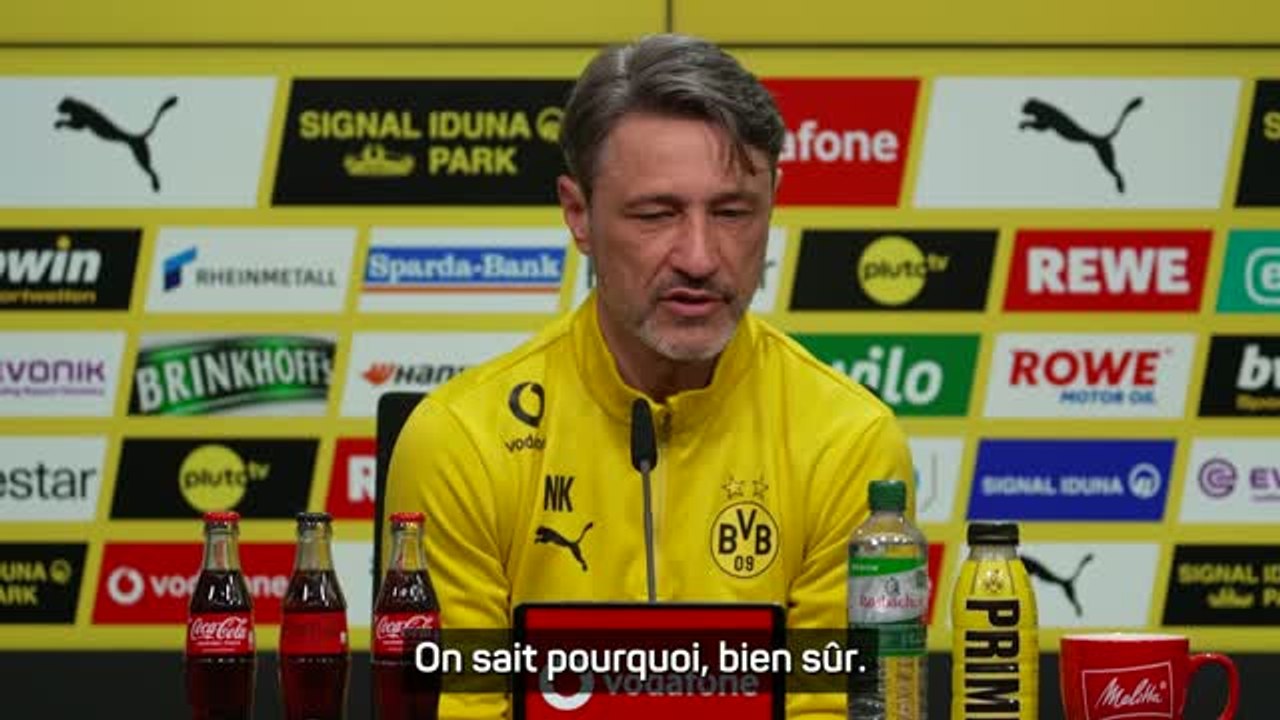 Dortmund - Kovac évoque l'ambiance tendu avec les supporters dans le stade