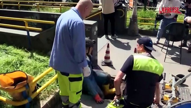 Rapina in banca a Napoli, nelle fognature ritrovati un generatore e alcuni attrezzi utilizzati dai ladri