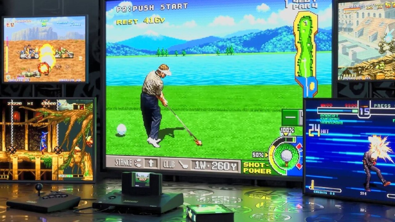 Ganz ohne emulation: das legendäre neo geo bekommt eine neuauflage