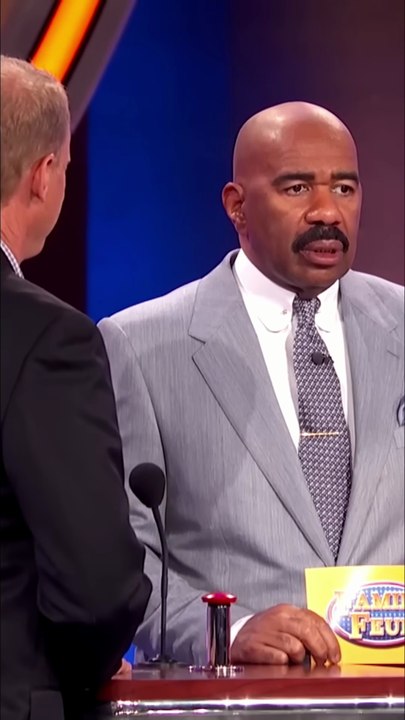 Kim Kardashian Answer Gets Steve Harvey Fired Up on Family Feud