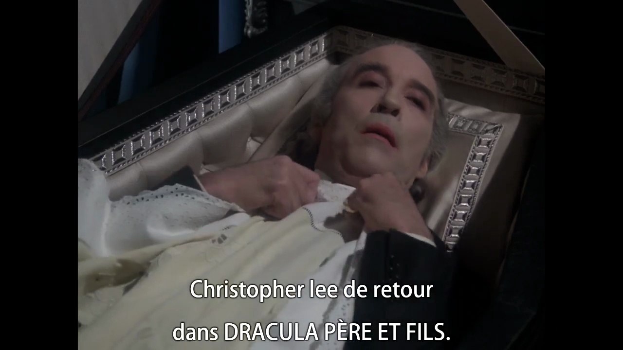 DRACULA PÈRE ET FILS Dracula and Son (1976) Spot TV Américaine S.T.Fr.