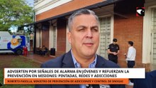 ADVIERTEN POR SEÑALES DE ALARMA EN JÓVENES Y REFUERZAN LA PREVENCIÓN EN MISIONES