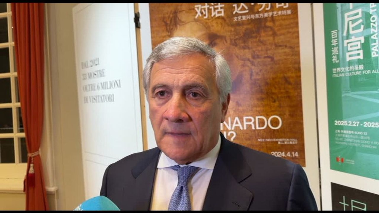 Iran, Tajani: mi auguro che la Cina possa avere un ruolo per la pace