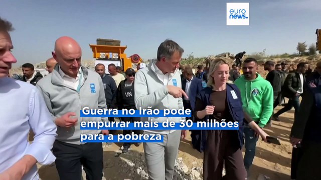 Guerra do Irão pode gerar novos conflitos, alerta responsável da ONU à Euronews