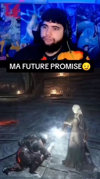 La femme dont tout le monde a febulé dans dark souls 3 🥹😍