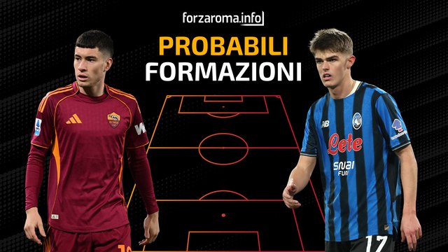 Roma-Atalanta, le probabili formazioni: Malen guida l'attacco. Torna Mancini