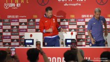 Rueda de prensa previa final de copa Griezmann