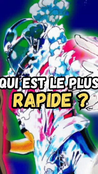 Les plus rapide sur 40 yard de Eyeshield 21