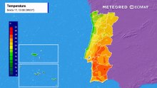 As temperaturas voltam a subir em Portugal este fim de semana
