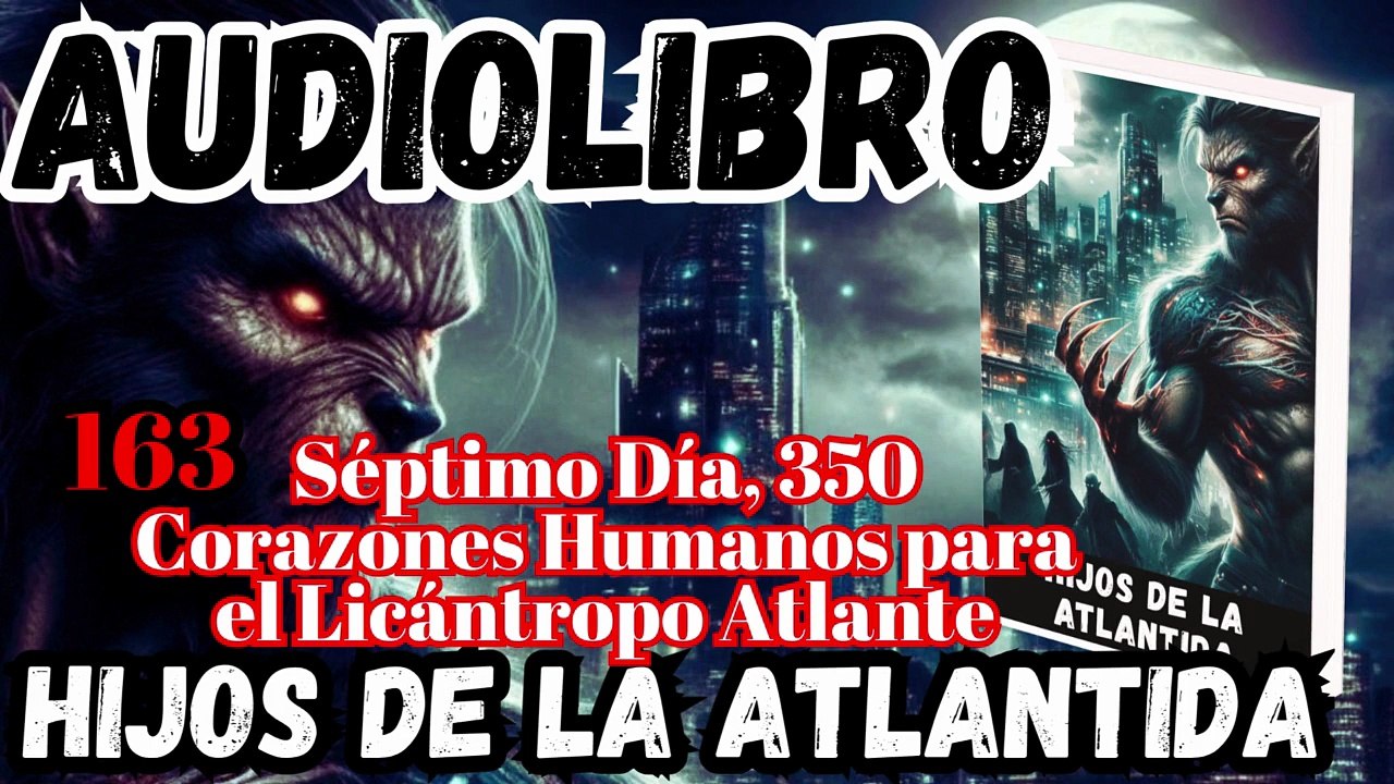 Audiolibro Los Hijos De La Atlántida Capitulo 163 Séptimo Día350 Corazones Humanos parael Licántropo