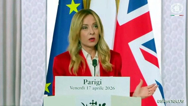 Iran, Meloni: riaprire Hormuz è essenziale per un negoziato serio