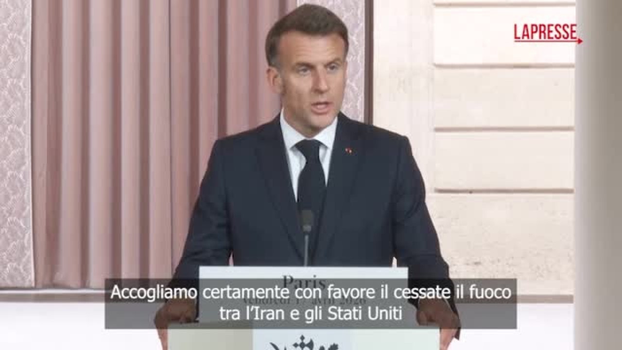 Iran, Macron: «Chiediamo la riapertura immediata, incondizionata e totale dello Stretto di Hormuz»