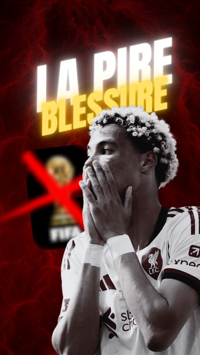 La plus grave blessure pour un footballeur