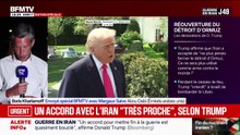 Donald Trump assure qu'un accord avec l'Iran est "très proche"
