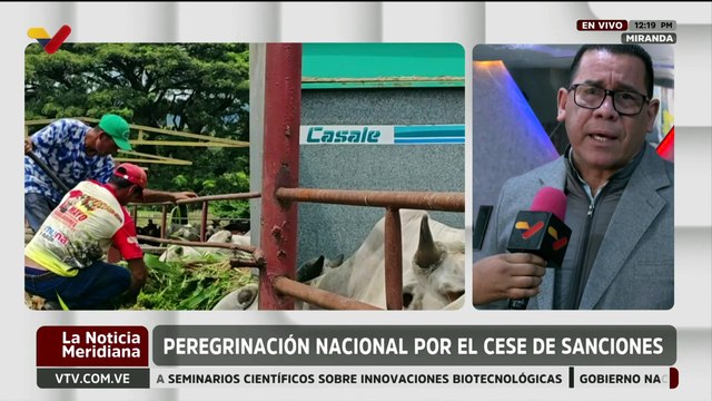 Este 19 de abril comienza la peregrinación para solicitar el cese al bloqueo y las sanciones