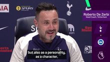 Tottenham need players with 'personality and character' - De Zerbi