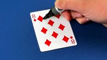 Secret number 8 hidden in a playing card! ♦️