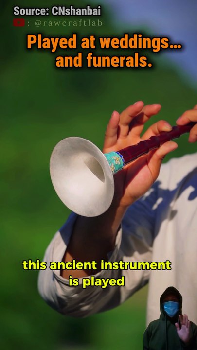 Crafting a Silver "Suona": Ancient Woodwind Art #shorts