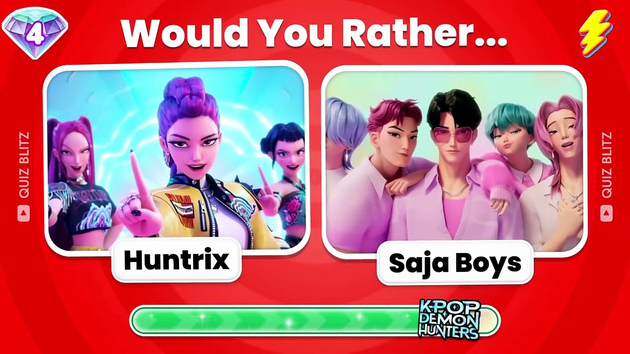 Would You Rather... KPOP DEMON HUNTERS Edition! 🎵🔥😈