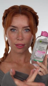 #AD Embracing my Elphaba and Glinda era with @Garnier Micellar Water - wipes away like magic!✨#wickedforgood #micellarwater #skincare @Wicked: For Good