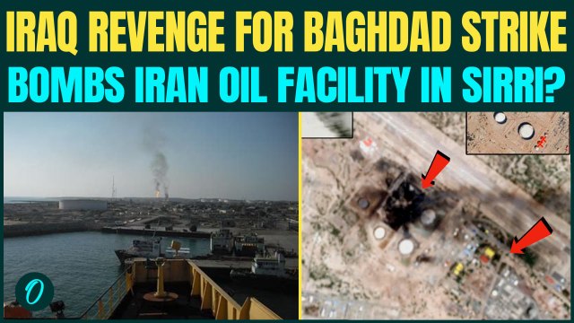 Iraq STRIKE HITS Iranian Oil in Sirri Island? Massive EXPLOSION Rocks Oil Facility In CHILLING Video