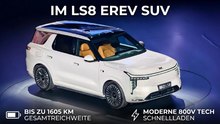 2026 IM LS8 EREV SUV mit Hinterachslenkung und Luxus-Interieur