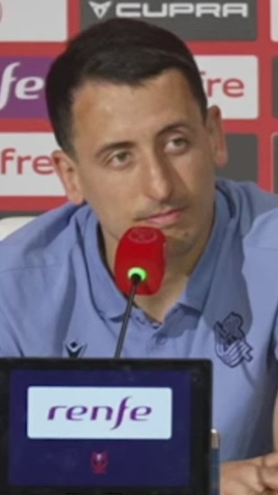 Oyarzábal calienta la Final de Copa en rueda de prensa