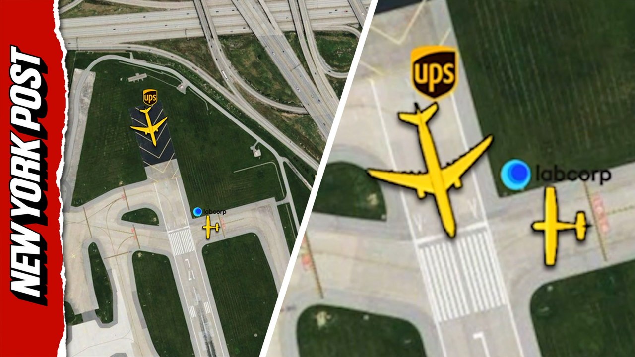 UPS jet narrowly misses plane at same Kentucky...