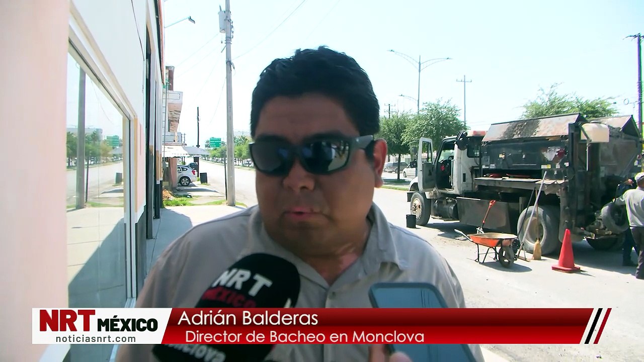 Reparan hasta 80 baches diarios en Monclova
