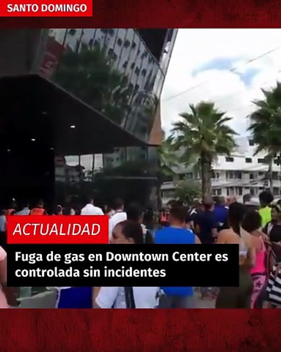 Fuga de gas en Downtown Center es controlada sin incidentes