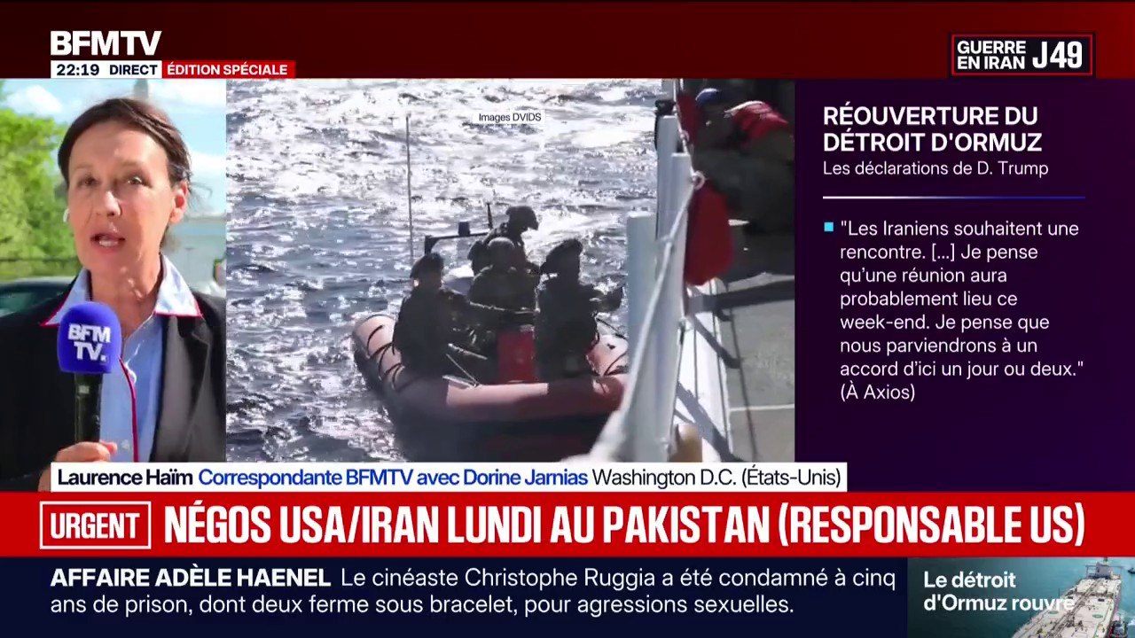 Négociations entre les États-Unis et l'Iran: de nouveaux pourparlers devraient avoir lieu lundi au Pakistan