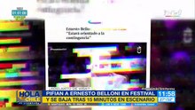 ¿Adelanto de Viña? Ernesto Belloni fue pifiado en Iquique