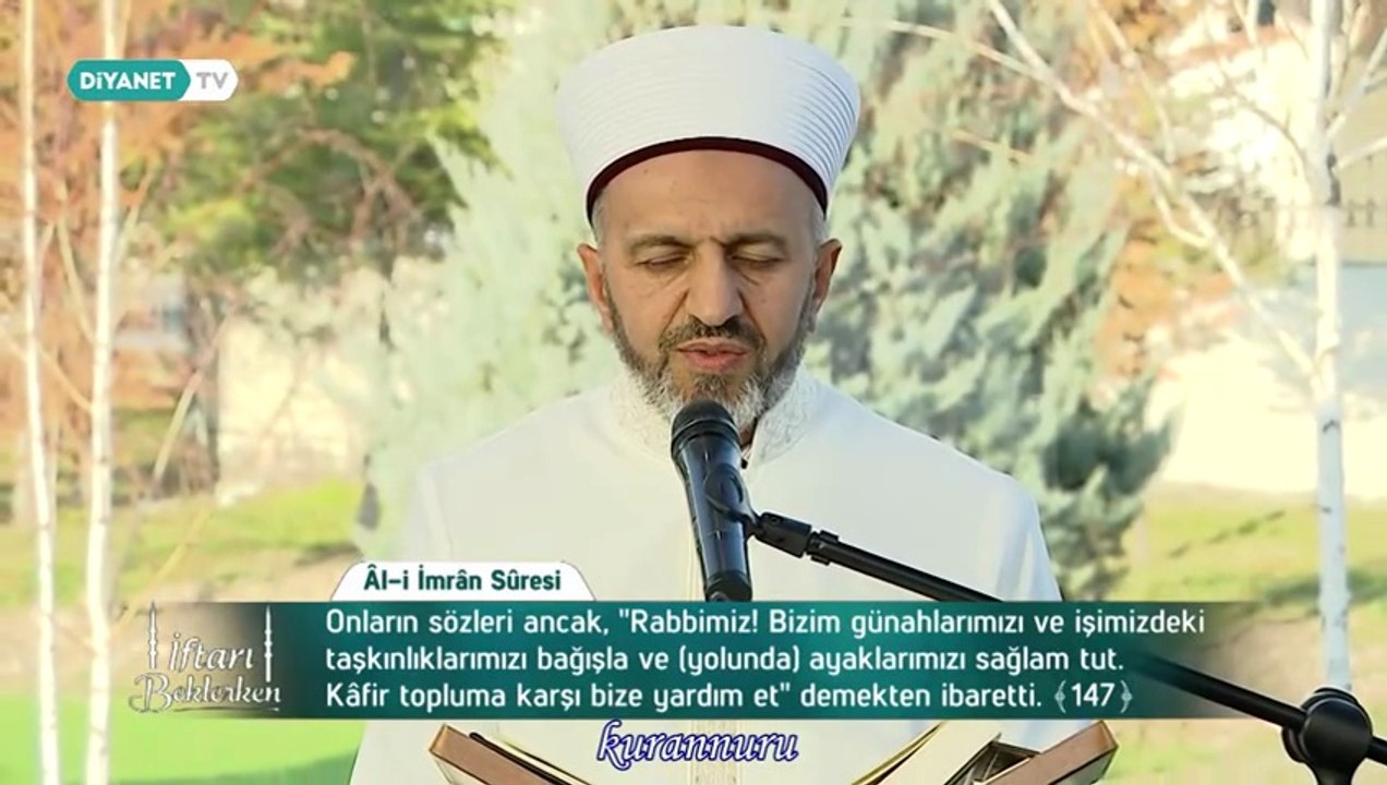 Halit Altunkaynak Ali İmran suresi İftar-12 2026