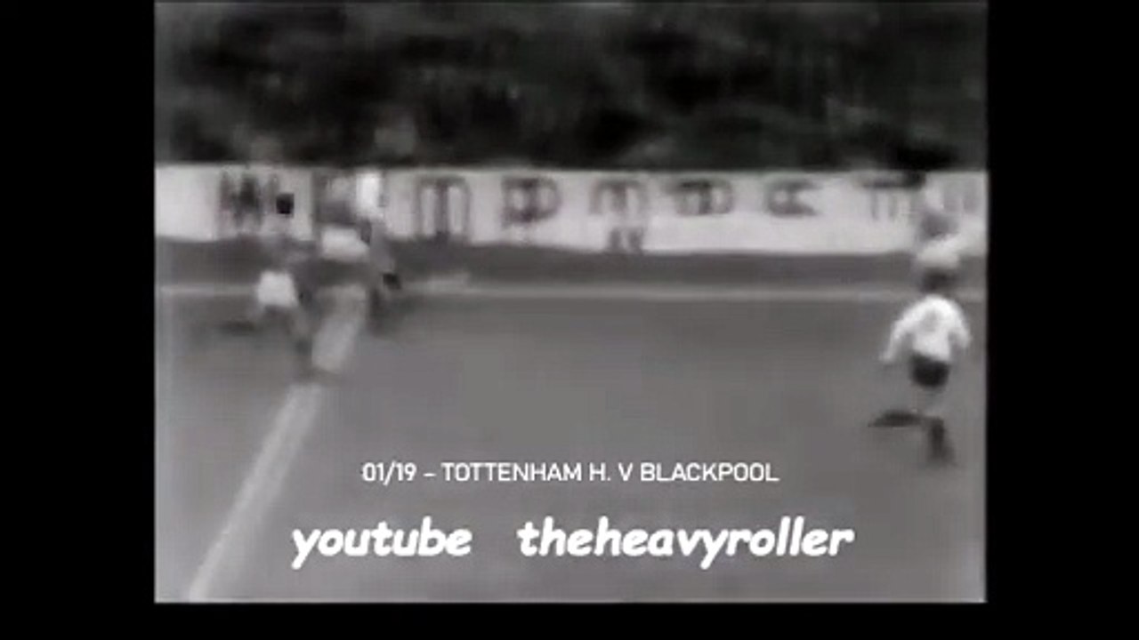 Spurs v Blackpool 19-01-1963