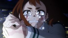 Deku consuela a uraraka parte 2