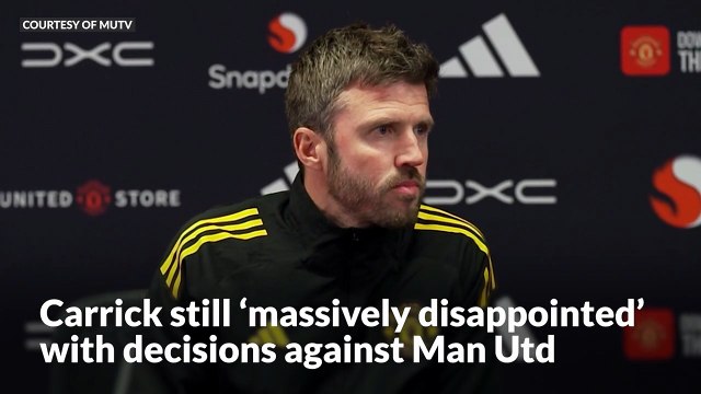 Chelsea v Man United: Michael Carrick press conference