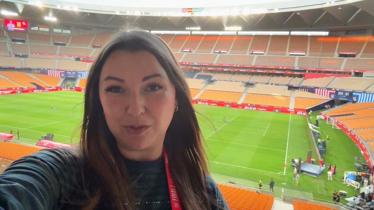Así se ha transformado La Cartuja para la Final de la Copa del Rey