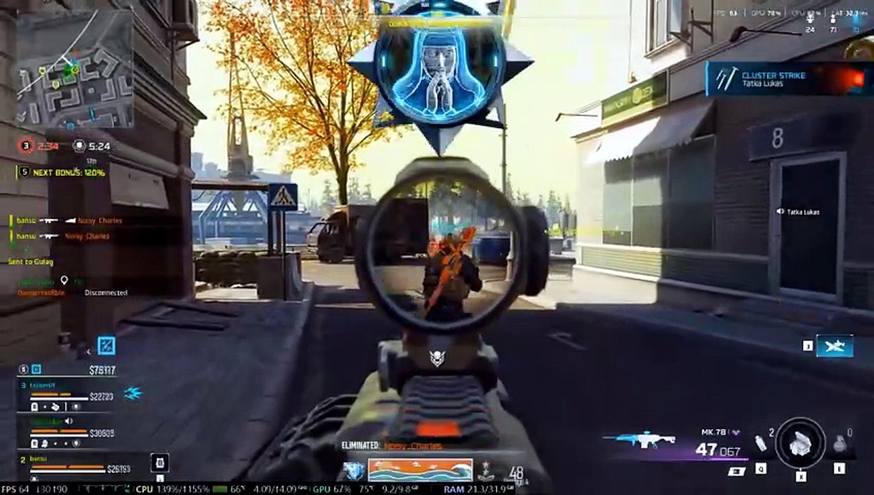 Warzone - cluster strike