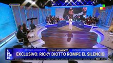 María Fernanda Callejón volvió a cruzar a Ricky Diotto