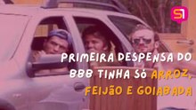 Primeira dispensa do BBB só tinha arroz, feijão e goiabada