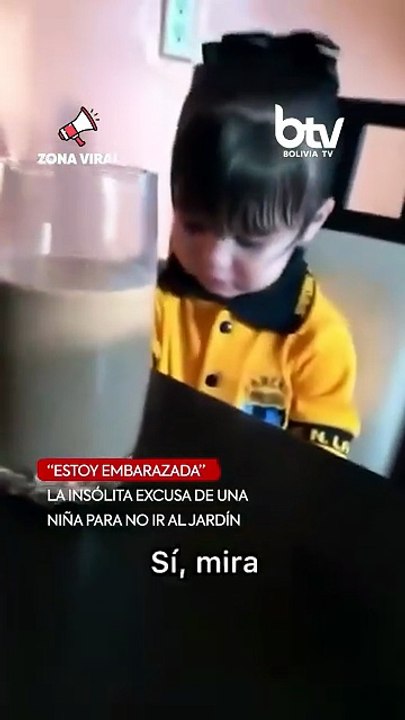 “Estoy embarazada”: La insólita excusa de una niña para no ir a la escuela