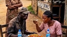 She Shared Her Last Meal With a Stranger… What Happened Next Will Shock You! #ShortFilm