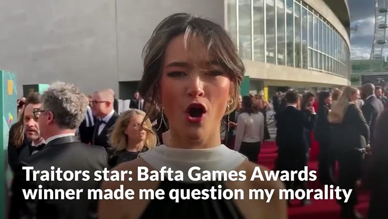 Traitors star: Bafta Games Awards frontrunner made me question my morality