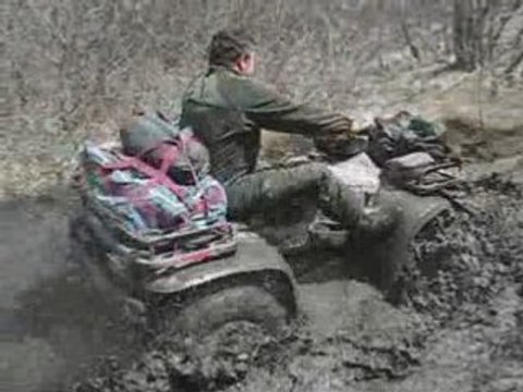 Alpes Sauze bourbier 500 Magnum 10/05/2008