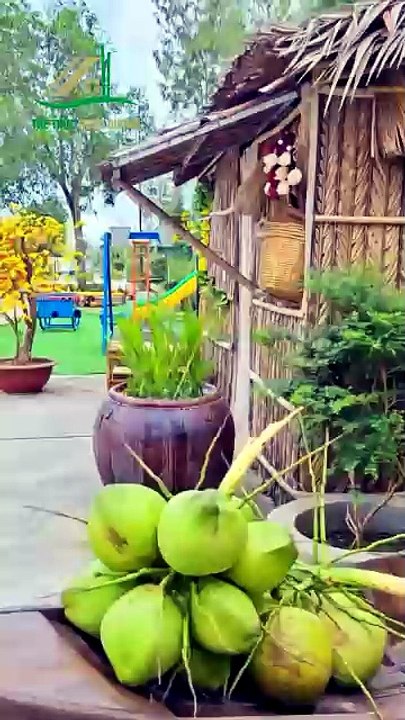Thi công nhà lá trang trí tết cho các không gian sự kiện ngoài trời - Tre Trúc Ngọc Dương