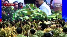 Momen Presiden Prabowo Tiba di Akmil Magelang, Disambut Lagu Maju Tak Gentar